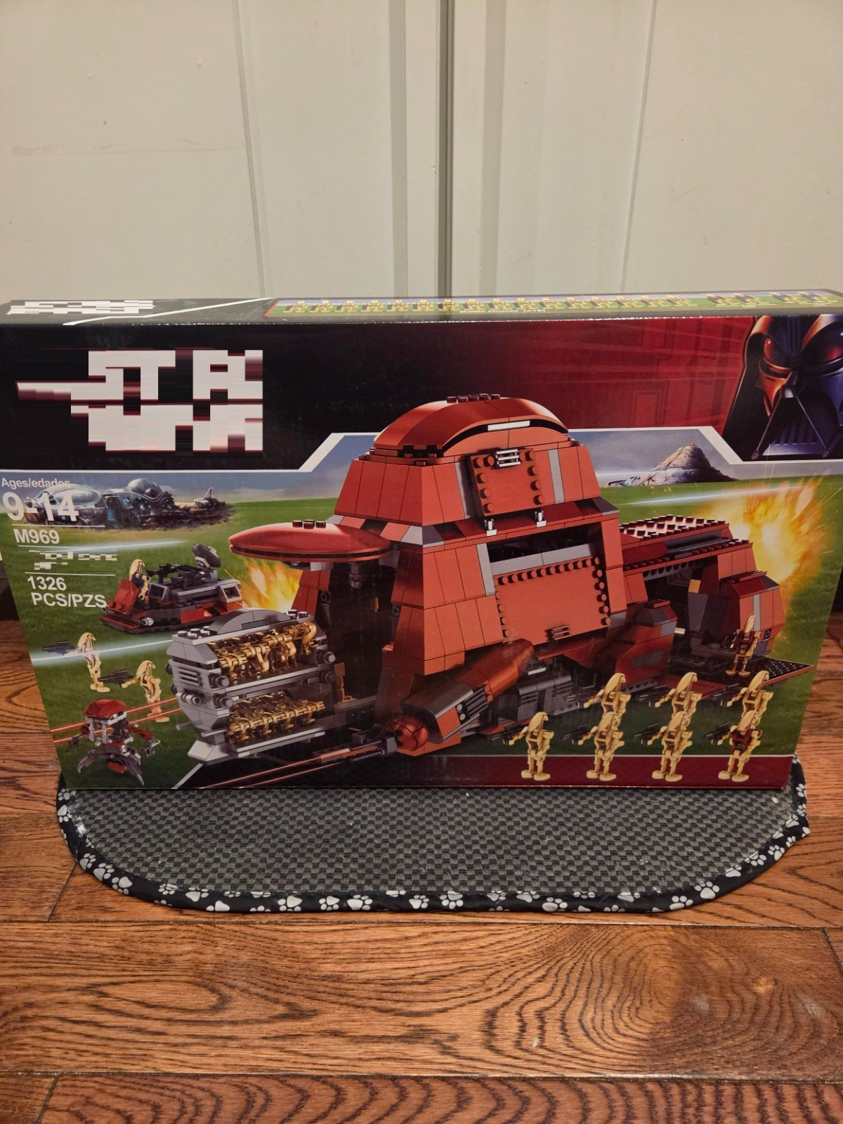 NEW IN BOX UNBRANDED MOC 7662 Star Wars Trade Federation MTT 1330 Pieces