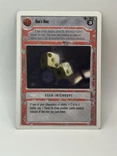 Star Wars CCG Han's Dice - Premiere WB 1996