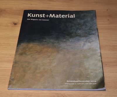 boesner Magazin Kunst + Material: Hiramatsu Wrede Matisse Richter ...** 2024 RAR