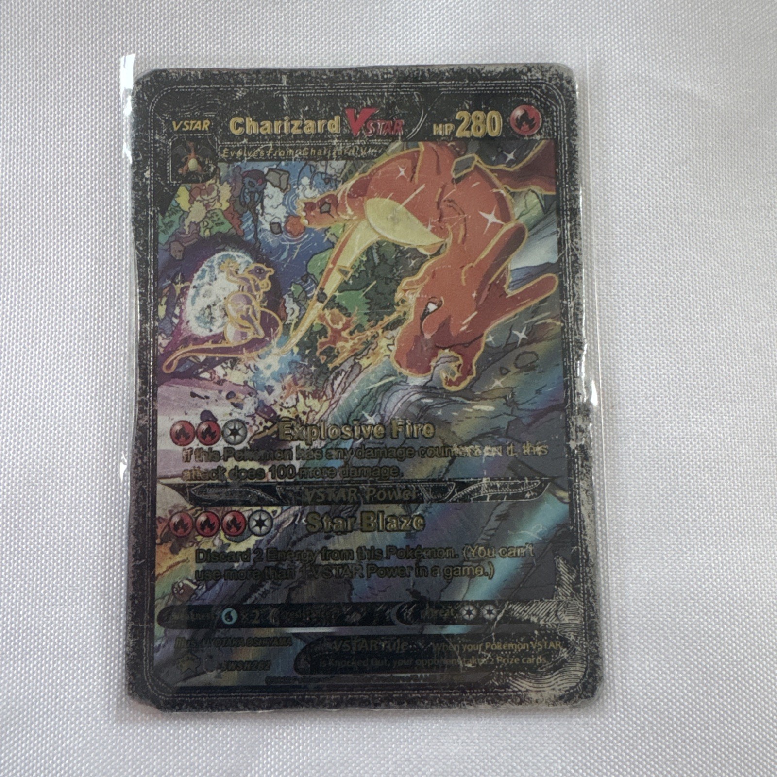 Pokémon Sword & Shield Charizard VSTAR SWSH262 Promo Holo Full Art 280 HP