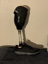 Carbon Fiber titanium Prosthetic Right Leg
