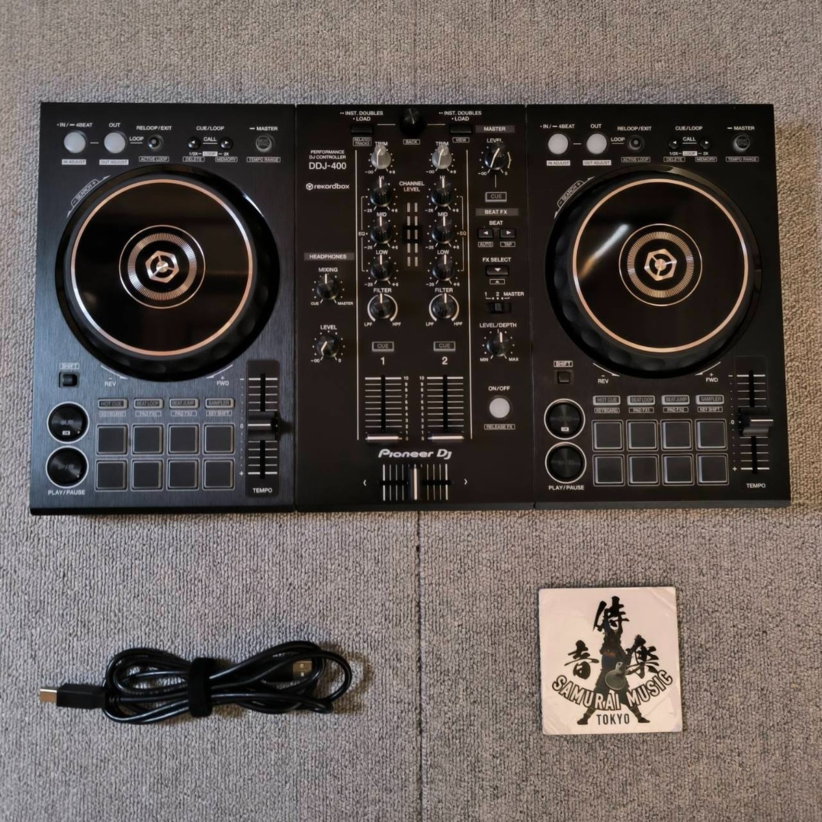 【美品送料込み】Pioneer DJ DDJ-400 Pioneer DJ DDJ-400 DDJ400 2-Channel 2ch DJ Controller W/USB
