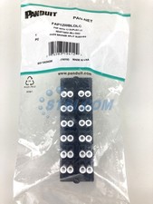 Panduit FAP12WBLDLC Fiber Panel w/12 LC Duplex OM2 Adapters STSI