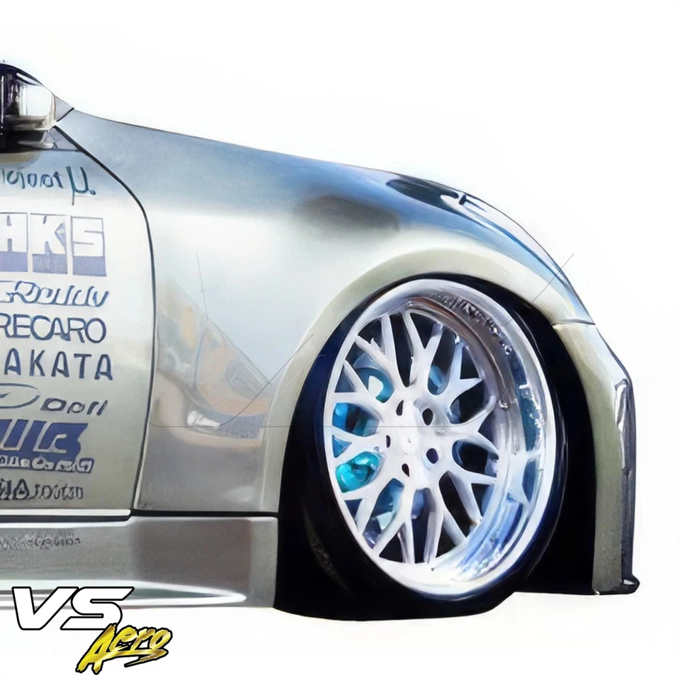VSaero FRP APBR Wide Body Fenders (front) Coupe 2dr Coupe for G35 Infiniti 03-0 Foto 2 de 4