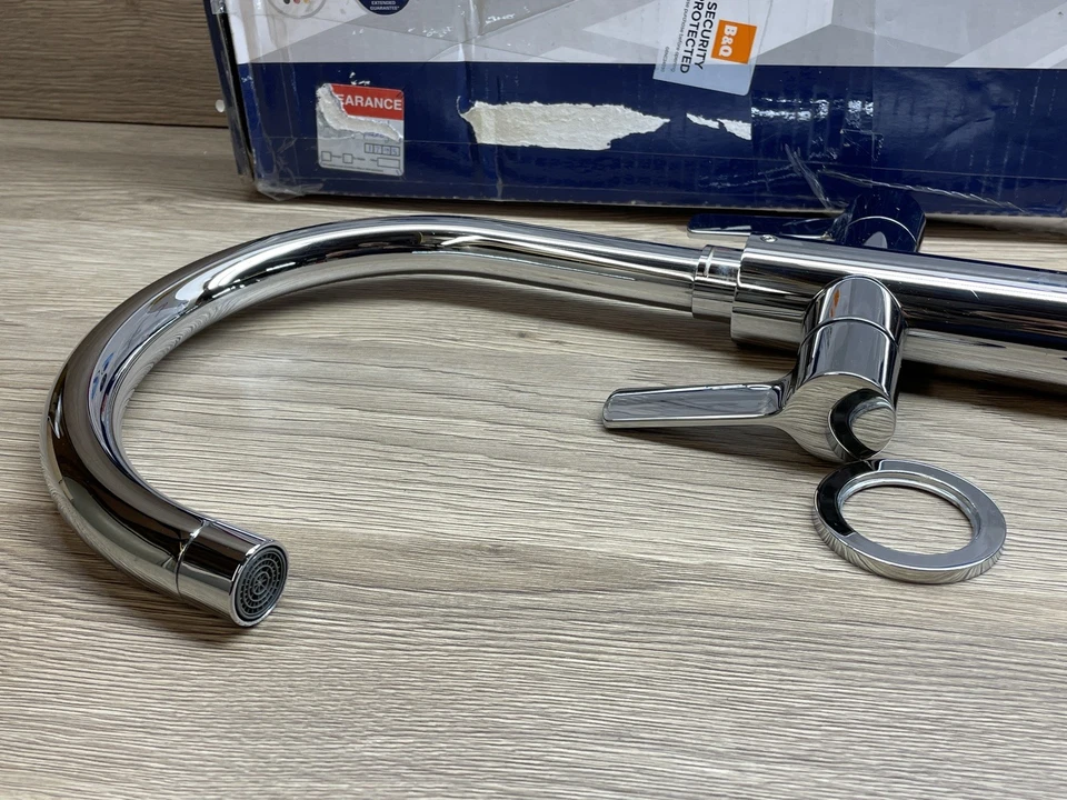 Grohe Start Twin Lever Kitchen Mixer Tap – Chrome – 30 494 000 - Image 3 of 4