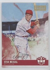 2018 Diamond Kings Photo Variation Artist Proof Gold 57/99 Stan Musial HOF lz7