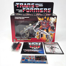 G1 Transformers 1985 Snarl 100 Complete Unused Sticker Sheet Box