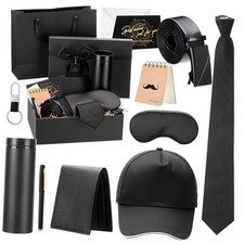 12 Pcs Birthday Gifts Baskets for Men Valentines Box Gift for Men 16 oz Modern