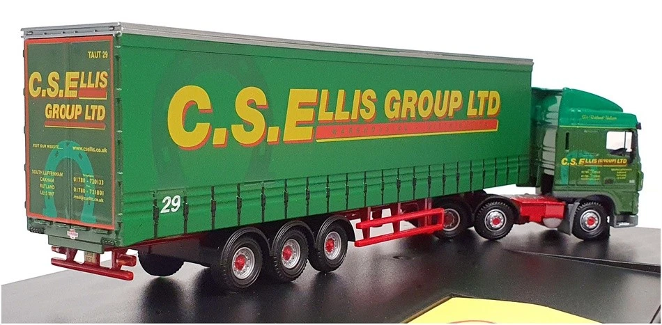 Oxford Diecast 1/76 Scale DAF10CS - DAF 105 Truck C.S. Ellis - Green — 第 2/4 张图片