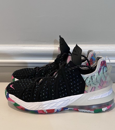 Nike LeBron 18 XVIII (GS) James Gang Basketball Shoes CW2760-002 Youth Size 6Y - Afbeelding 6 van 18