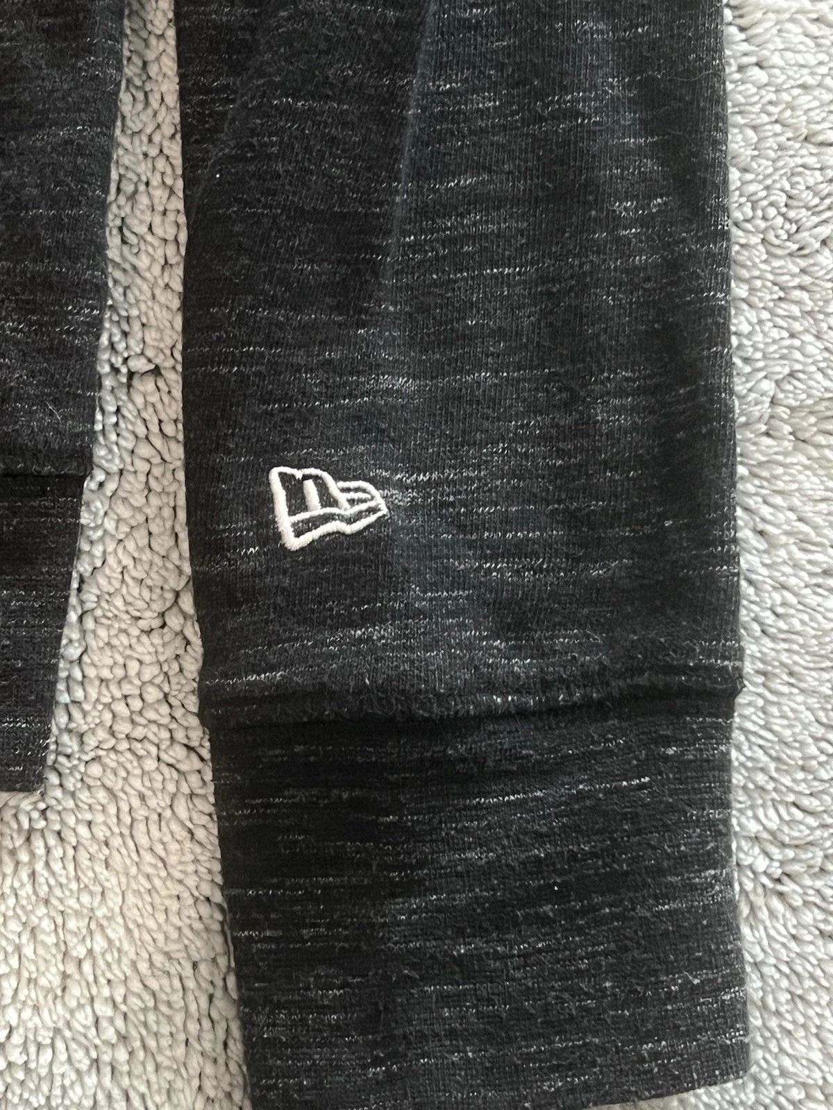 VETEMENTS RAIDERS NFL Team Apparel Girls Zip Up Hoodie Gray Size 7 8