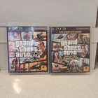 Rockstar Games Grand Theft Auto V & Episodes Liberty City PS3 Lot 2 Manual