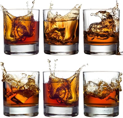 Old Fashioned Whiskey Glass Set, Premium Rocks 1 Count (Pack of 1), Clear 