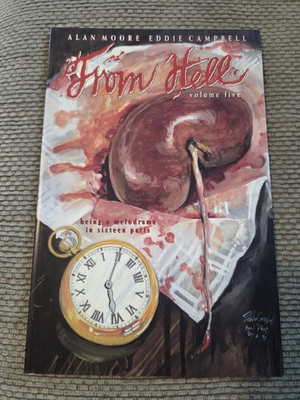 #ad FROM HELL #5 Jun 1994 Alan Moore Eddie Campbell Kitchen Sink Mad Love $8.00