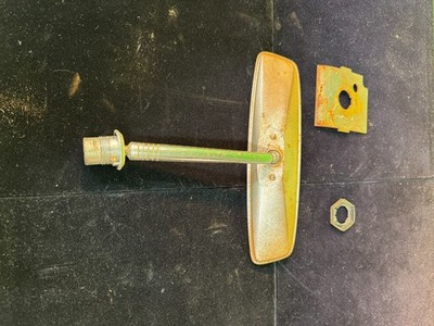 1960 Plymouth FURY dash mount rear view morror and plate FORWARD LOOK vintage