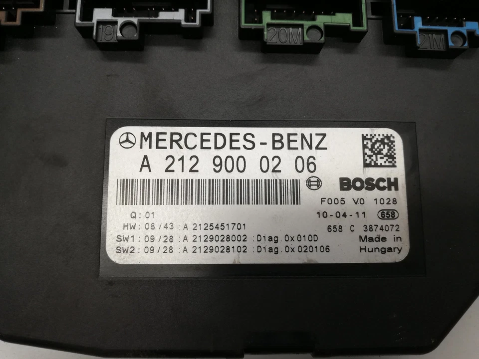 MERCEDES-BENZ E T-Model S212 a2129000206 Scatola fusibili 2.10 Diesel 15305579 - Immagine 2 di 4