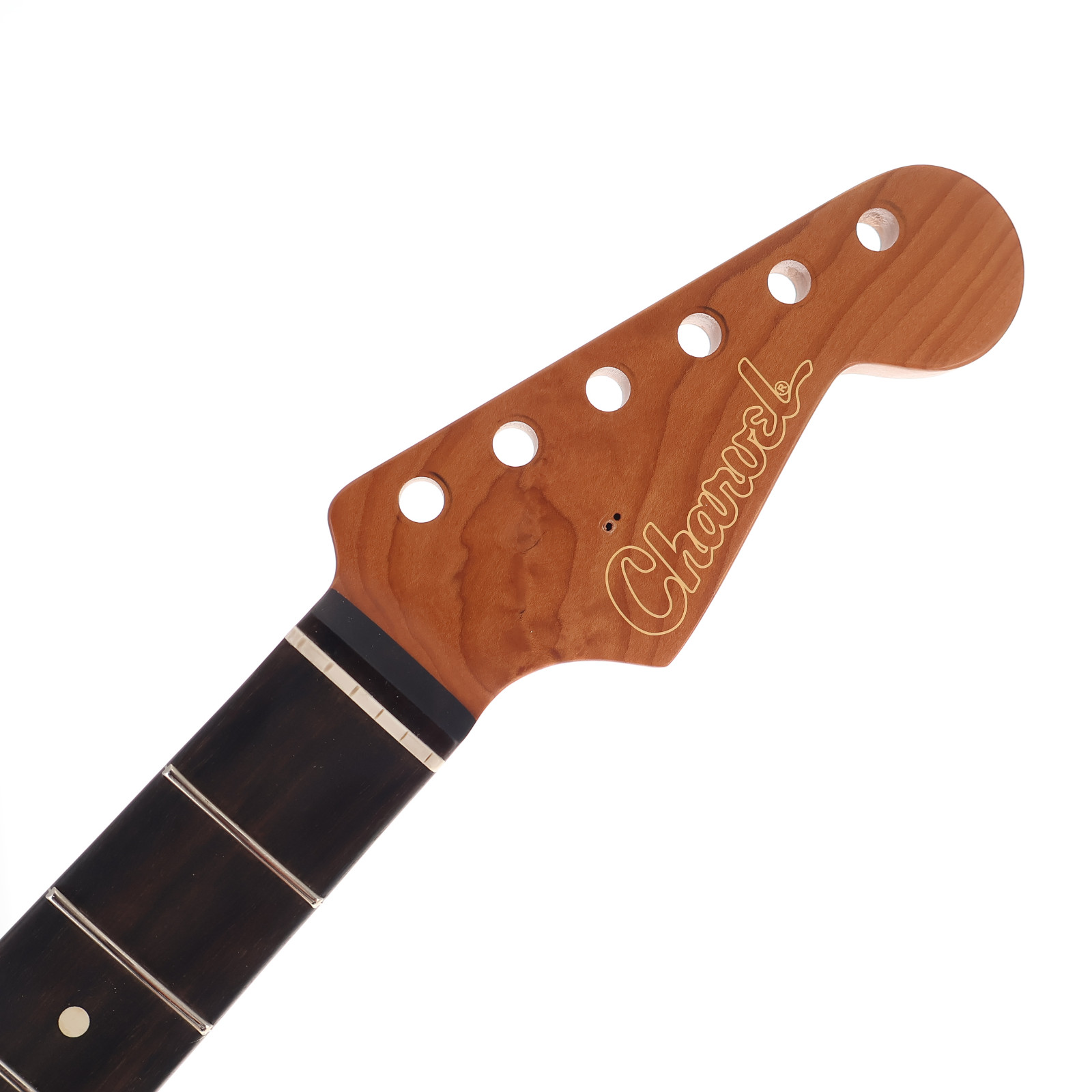 Charvel Super Stock DKA22 Neck 12-16" Ebony Fretboard Jumbo Frets Baked Maple