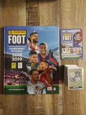 PANINI FOOT Ligue 1 2018 2019  SET COMPLET Album Set Transfert Hardcover Rookie 