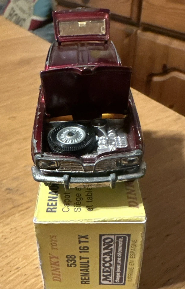 Corgi Renault 16 TS 260 Raro Coche Apertura Capó y Bota Vintage Modelo Original  Foto 2 de 4