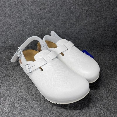 BIRKENSTOCK Tokio Prof Super Grip Unisex Size US M8/W10 White