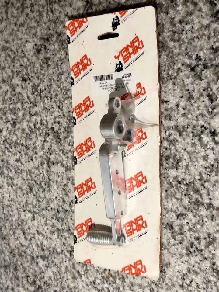 Palanca de freno trasero ajustable Honda CBR 1000RR (04-07) pulido Foto 3 de 4