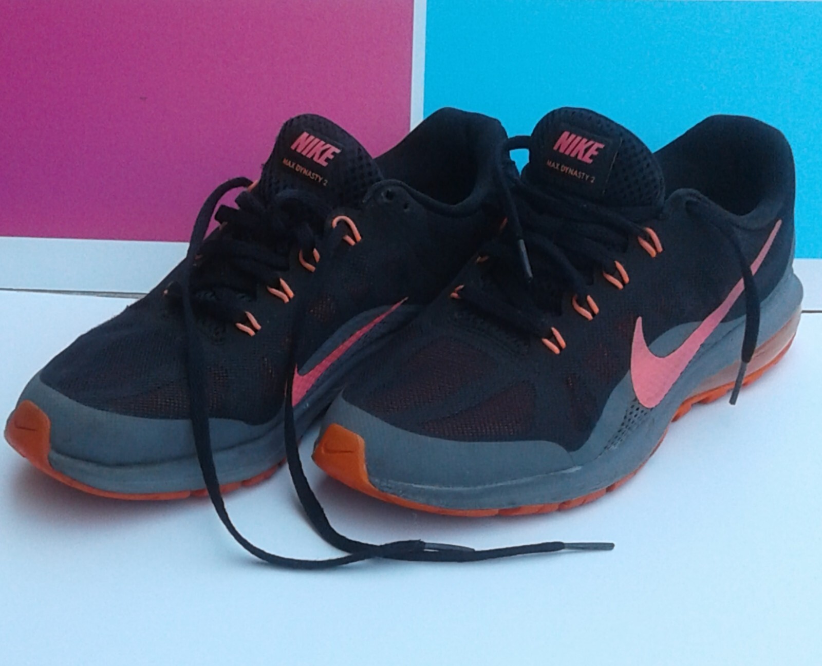 Nike Womens Air Max Dynasty 852445-002 Black Running Shoes