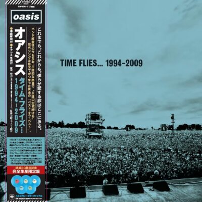 OASIS Time Flies 日本限定盤 5LP 青盤 帯付 未再生 Oasis / Time Flies 1994-2009 Sky Blue Color Record 5LP Japan