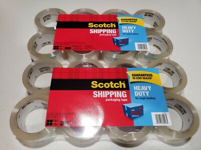 Expired Film 6 Rotoli Di Nastro Adesivo Resistente Scotch Per Imballaggio, Spedizioni, Sigillo Forte - Dispenser Incluso Box Portapacchi