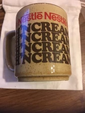 Vintage Stoneware Nestle Rich N Creamy Hot Cocoa Mug, Japan