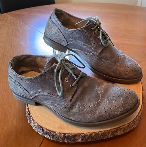 Calvin Klein distressed wingtip derby shoe Men's 9 - Picture 2 of 10