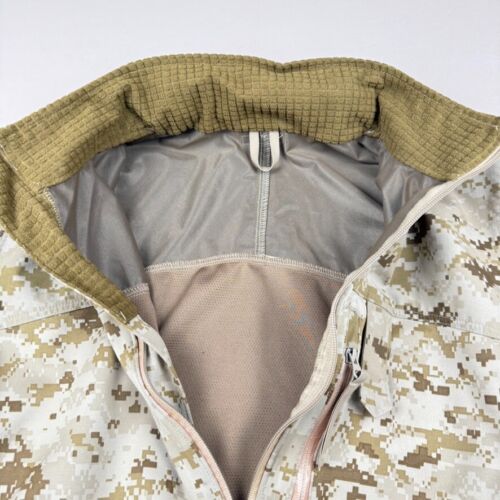 US Marine Corps CDJ 180s Combat Desert Jacket Large USMC 8415-01-541-9432 FLAWS - Picture 3 of 15
