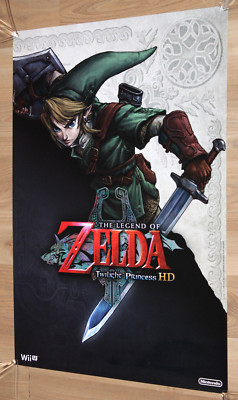 The Legend of Zelda Twilight Princess HD Promo Poster 60x42cm