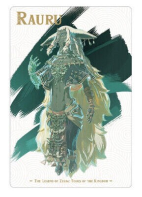 THE LEGEND OF ZELDA TEARS OF THE KINGDOM Card TW#1 No.14 Rauru BANDAI ...