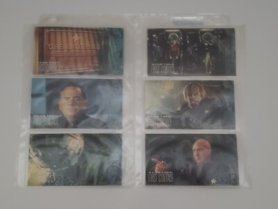 Star Trek: First Contact 1996 SkyBox Card Set Complete Base + B9 Borg Techno-Cel