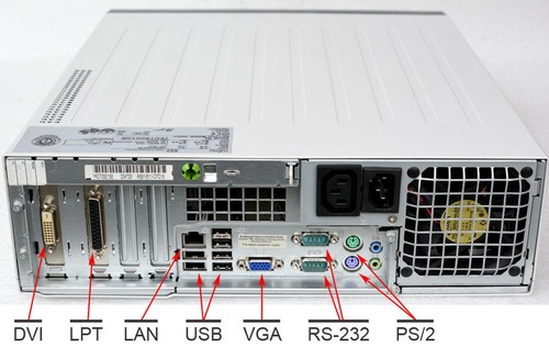 Fujitsu Esprimo E5625 Bureau Ordinateur Avec Lpt Parallèle Rs / 2 RS-232 Windows - Photo 4/5
