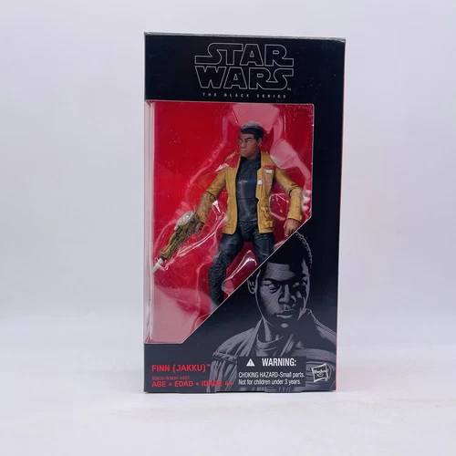 Finn (Jakku) Star Wars Black Series 6” #01 The Force Awakens NIP TFA