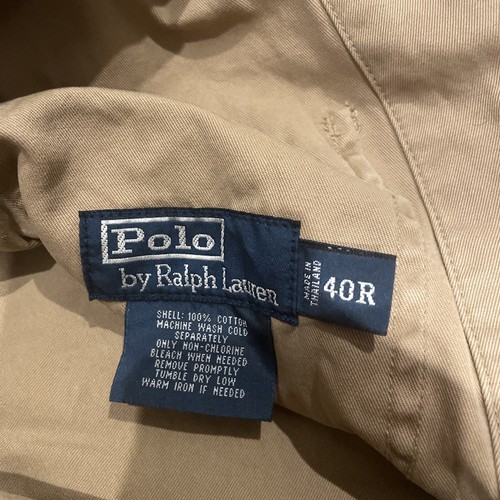 Vintage 90s 00s Polo Ralph Lauren Brown Button Coat Jacket Retro - Picture 3 of 6