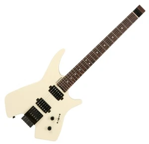 Corona Gravity NT Vintage White (VWH/WG) Headless Electric Guitar Stainless