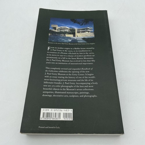 The J. Paul Getty Museum Handbook of the Collections (1998, Trade Paperback,... - Picture 12 of 14