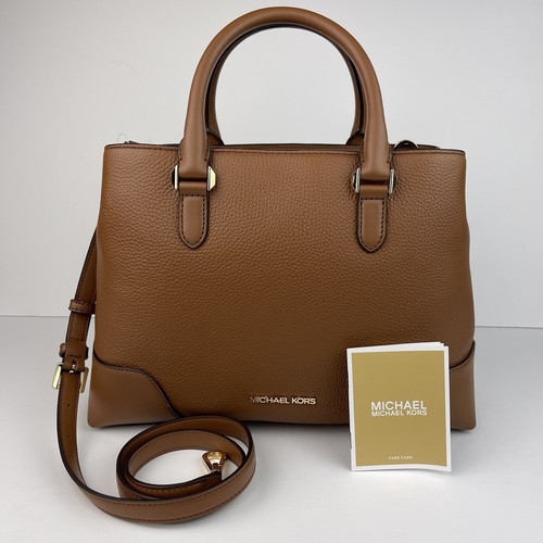 Cartera mediana de cuero guijarros Michael Kors Crosby 38F0CCBS2L marrón - Imagen 11 de 11