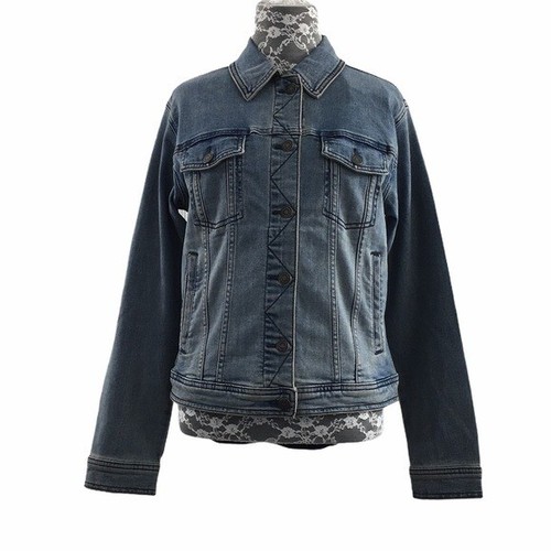 Prana Slate Rim Denim Jean Jacket 