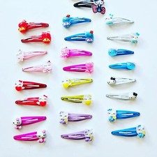 Handmade Hair Bows - Kids Shows - Hello Kitty - Hair Clips 1