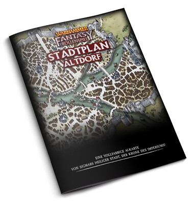 WFRSP - Stadtplan Altdorf (Warhammer Fantasy Rollenspiel)  deutsch - US83021
