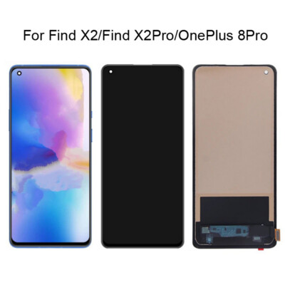 Für Find X2/Find X2 Pro/OnePlus 8 Pro LCD Display Touch Screen Digitizer Teile