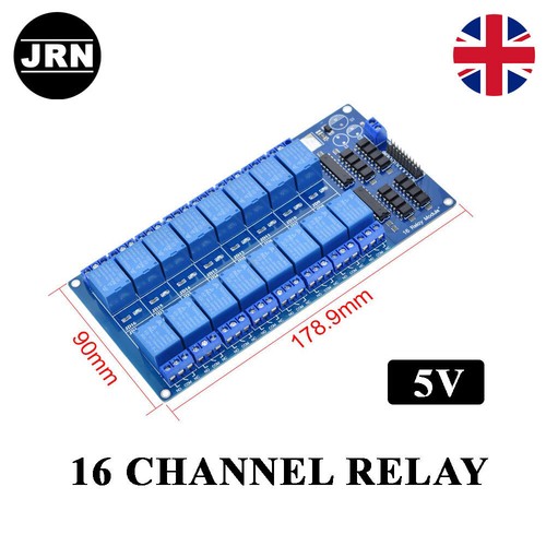 5V/12V/24V Relay Module with Optocoupler 1/2/4/6/8/16 Channel for Arduino Pi UK - Picture 12 of 30