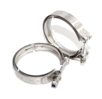 Two Piece Stainless Steel Quick Release V-band Clamp for 3.5'' ID V-band Flange