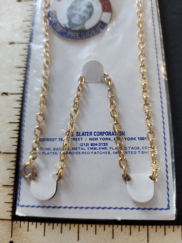 President Jimmy Carter Commemorative Inauguration Necklace & Medallion, 1977 NIP - Picture 3 of 4