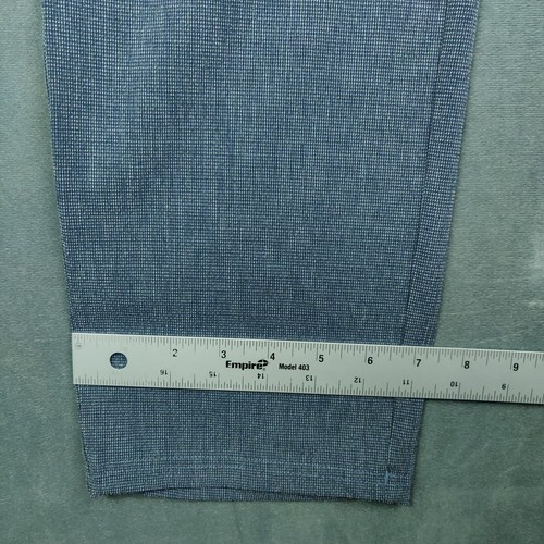 NEW Adidas Prime Green Golf Crosshatch Pants Mens 36x34Navy Blue HA6212 $90 - Picture 14 of 15