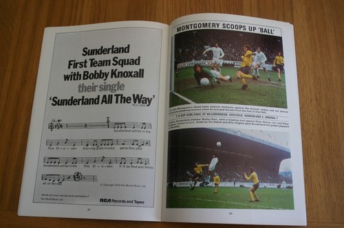 Leeds Utd v Sunderland 1973 FA Cup Final Programme and Ticket - Picture 14 of 17