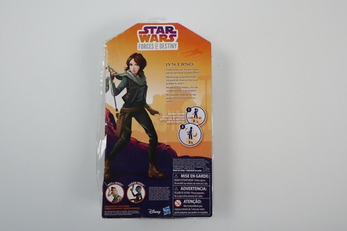 Jyn Erso Star Wars Disney Forces of Destiny Adventure Figure Walgreens Exclusive - Picture 3 of 7